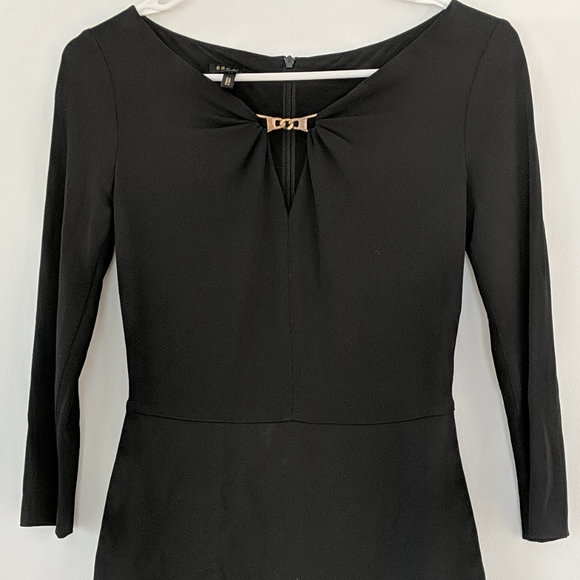 Escada Black Cocktail Dress - Picture 4 of 8